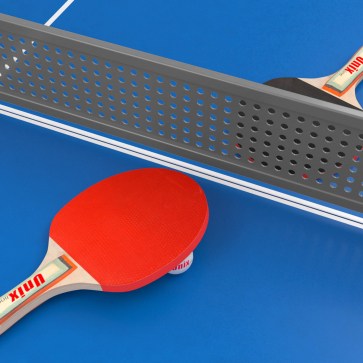 Антивандальный теннисный стол UNIX Line 14 mm SMC (Blue/Grey) - 12